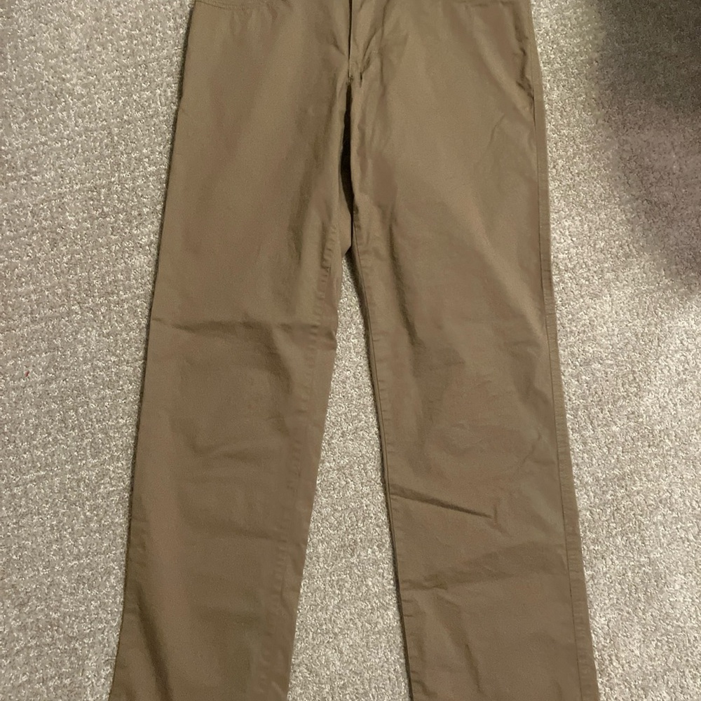 Columbia Mens Pants Brown 30x32 Shade Hiking Stretch  Worn Once